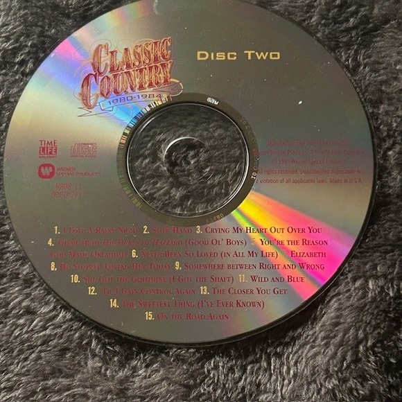 Other - Classic Country 1980–1984 Disc Two Loose CD Bundle Deal